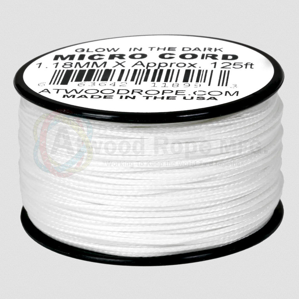 Atwood Micro Cord Glow in Dark 1.18mm 38m