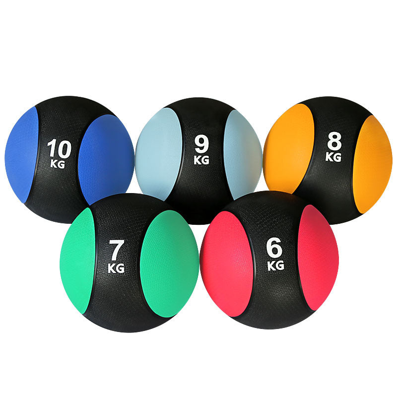 Medicine Ball Solid Rubber 3kg, 4kg, 5kg, 6kg, 7kg, 8kg, 9kg & 10kg - Physical Fitness, Exercise, Weight Training, Gym