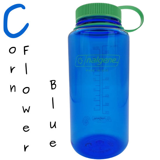 Nalgene 1l Water Bottles - Wide Mouth - 32oz - Made in USA - Sustain Tritan