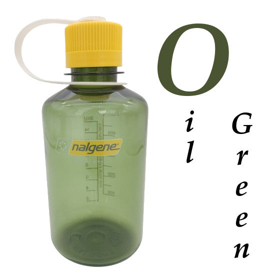 Nalgene 500ml Narrow Mouth Water Bottle 16oz Sustain NM