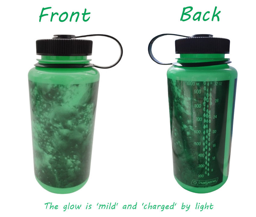 Nalgene 1l / 32oz Limited Edition Wide Mouth Water Bottle Camo, Botanical, Landscapes & Tie-Dye - Waterbottle Series