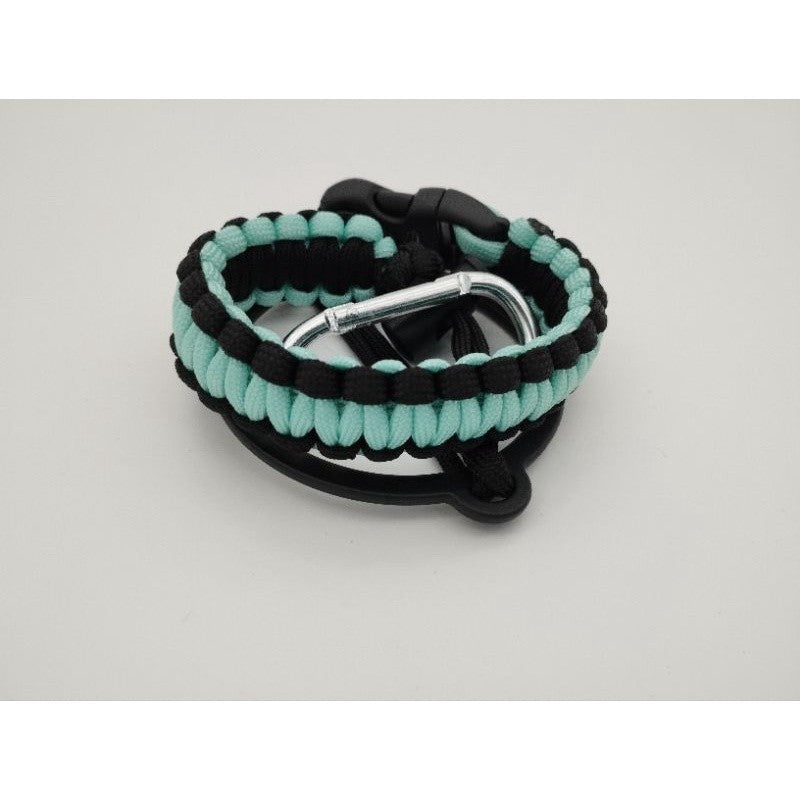 Paracord Bottle Handle Carry / Shoulder Strap - Fits ALL BOTTLES - Nalgene, Camelbak, Mineral Water, Hydroflask, Tumbler