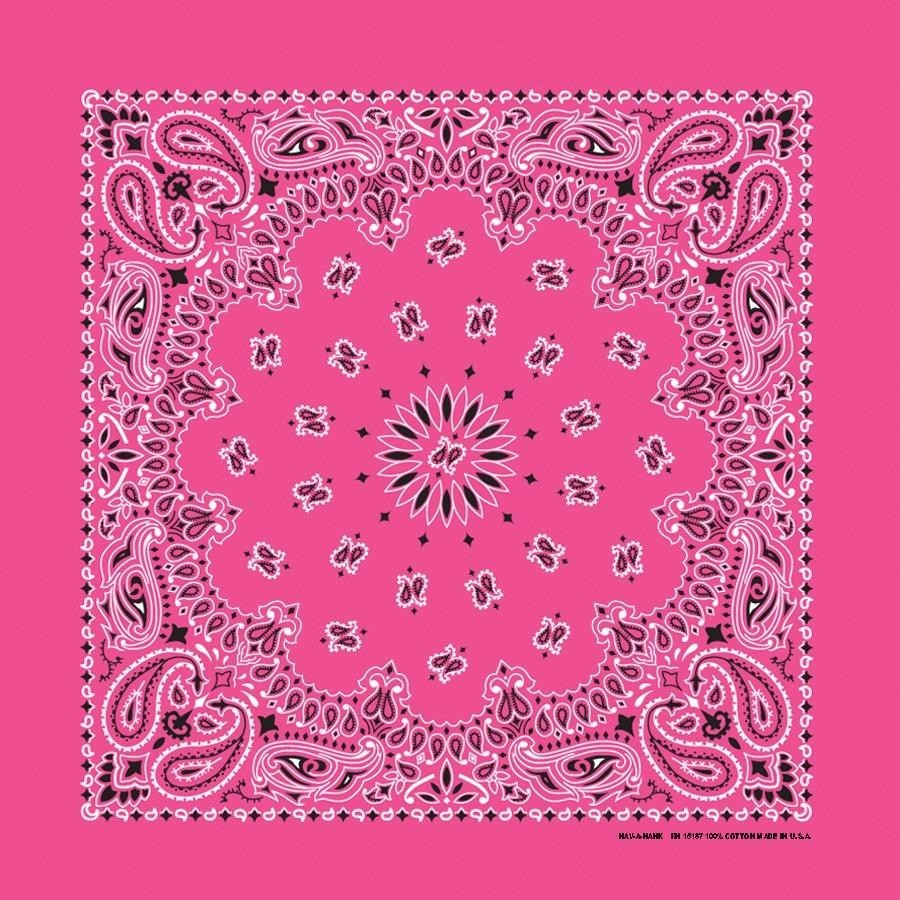 The Bandana Co USA-Made Bandanas 56x56cm 100% Cotton - Traditional Paisley 22x22 inches