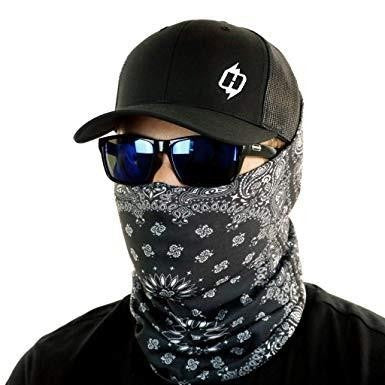 The Bandana Co USA-Made Bandanas 56x56cm 100% Cotton - Traditional Paisley 22x22 inches