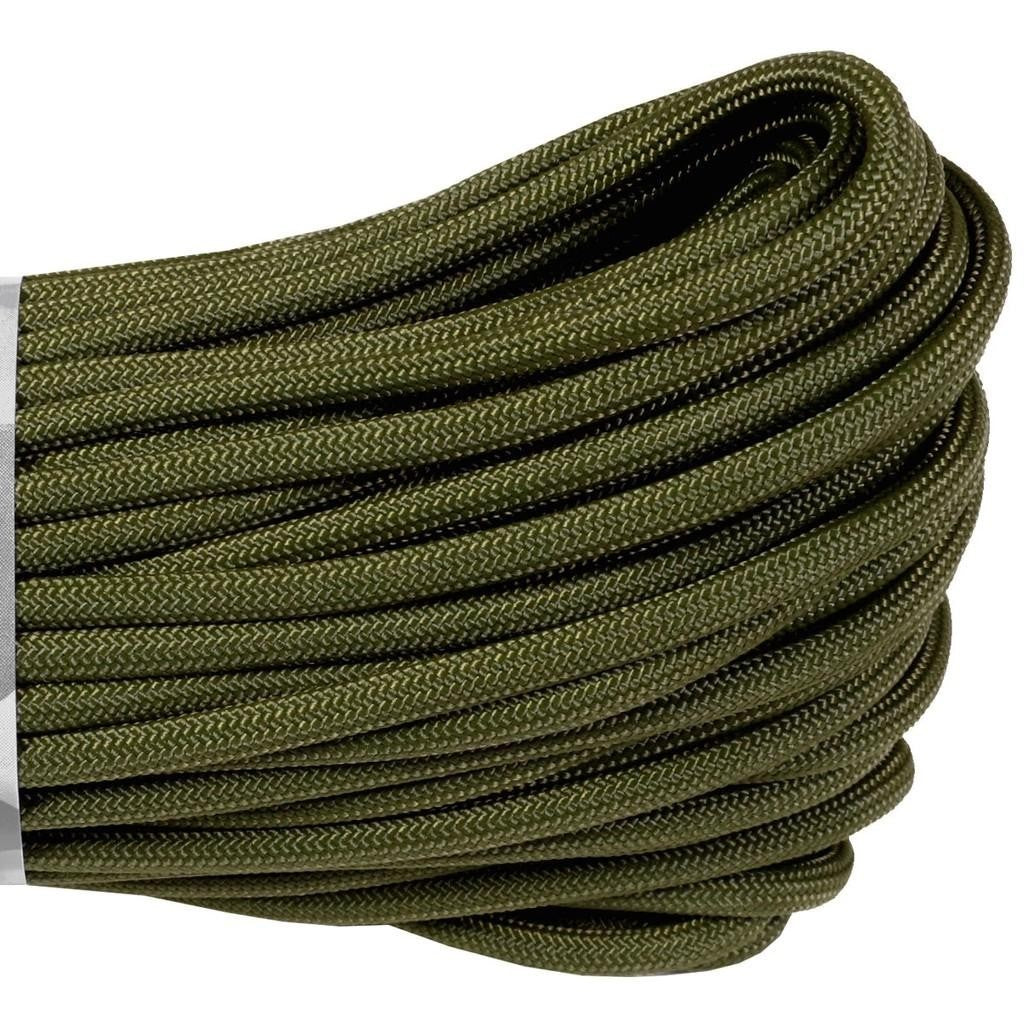 USA-Made Atwood 550 Paracord Solid Colours 30m 4mm 7-Strand 100 feet