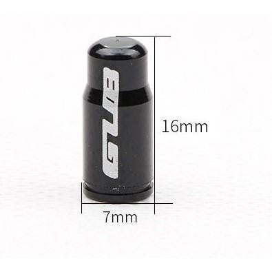1 Pair Bike Presta or Schrader Aluminium Valve Caps - All bicycles - MTB, Road, Foldable, Commuter, Car