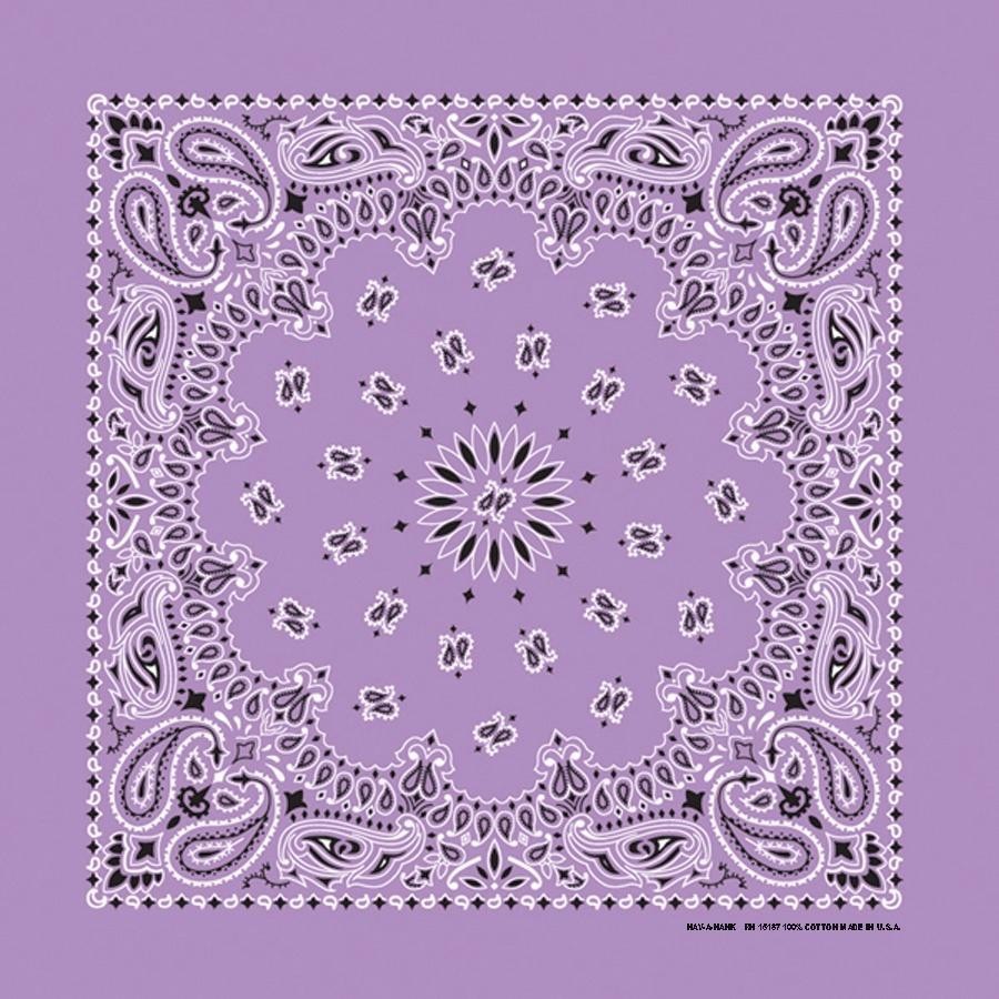 The Bandana Co USA-Made Bandanas 56x56cm 100% Cotton - Traditional Paisley 22x22 inches