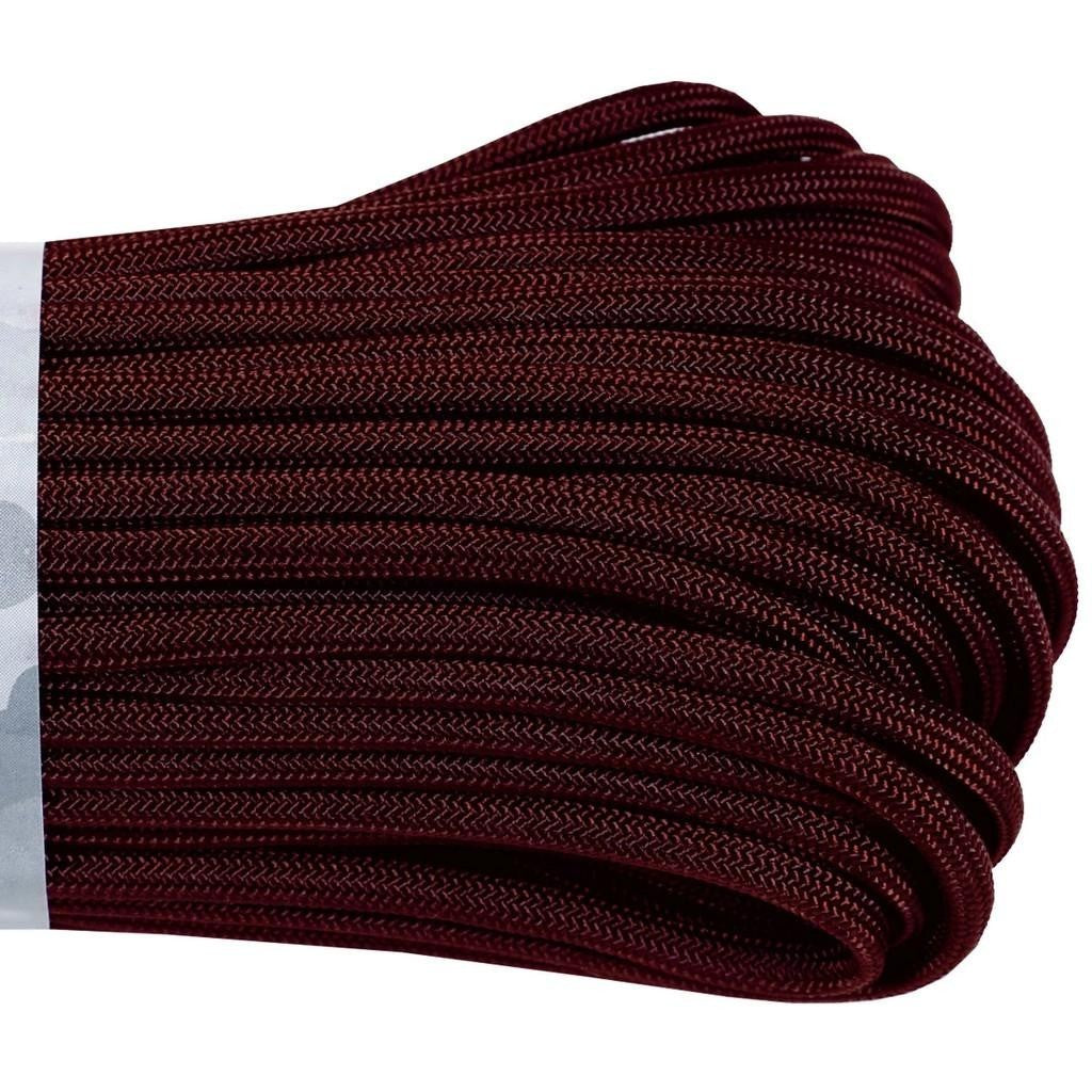 USA-Made Atwood 550 Paracord Solid Colours 30m 4mm 7-Strand 100 feet
