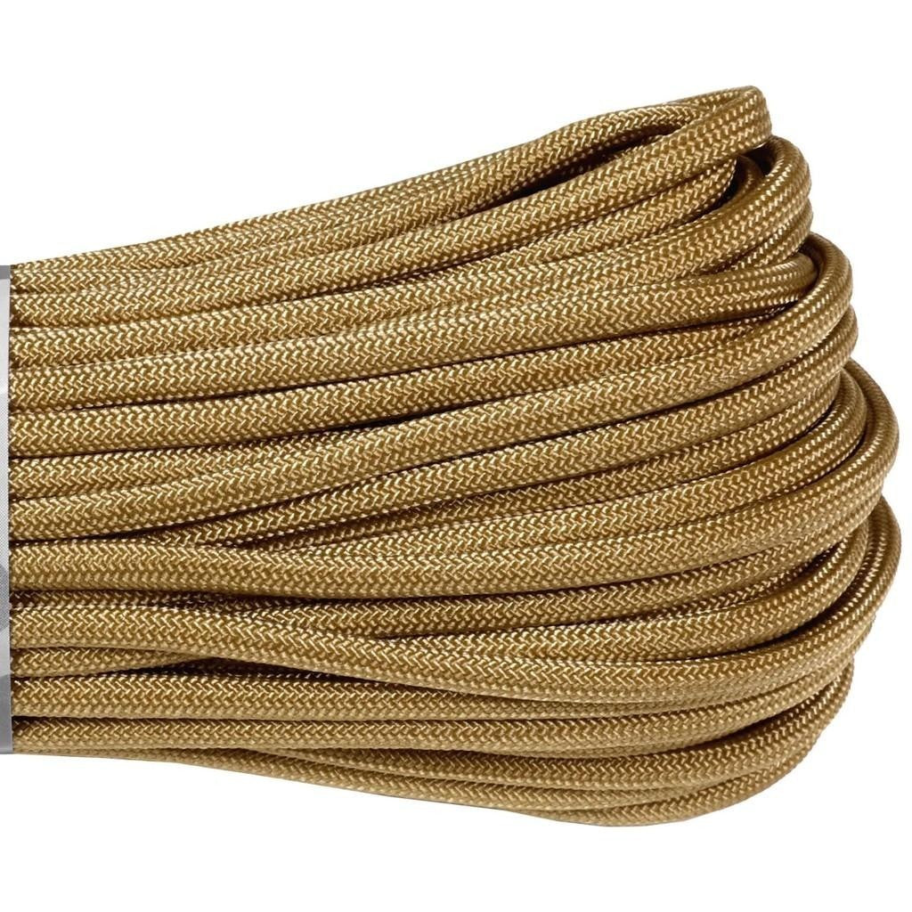 USA-Made Atwood 550 Paracord Solid Colours 30m 4mm 7-Strand 100 feet