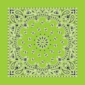 USA Made Bandana - Camo, Novelty, Neons - 56x56cm / 22x22 inches - 100% Cotton