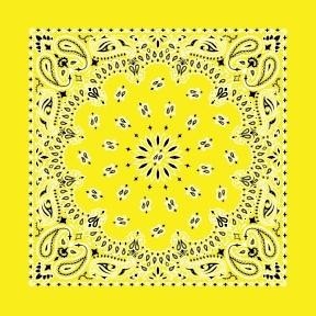 USA Made Bandana - Camo, Novelty, Neons - 56x56cm / 22x22 inches - 100% Cotton