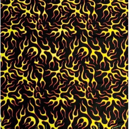 USA Made Bandana - Camo, Novelty, Neons - 56x56cm / 22x22 inches - 100% Cotton