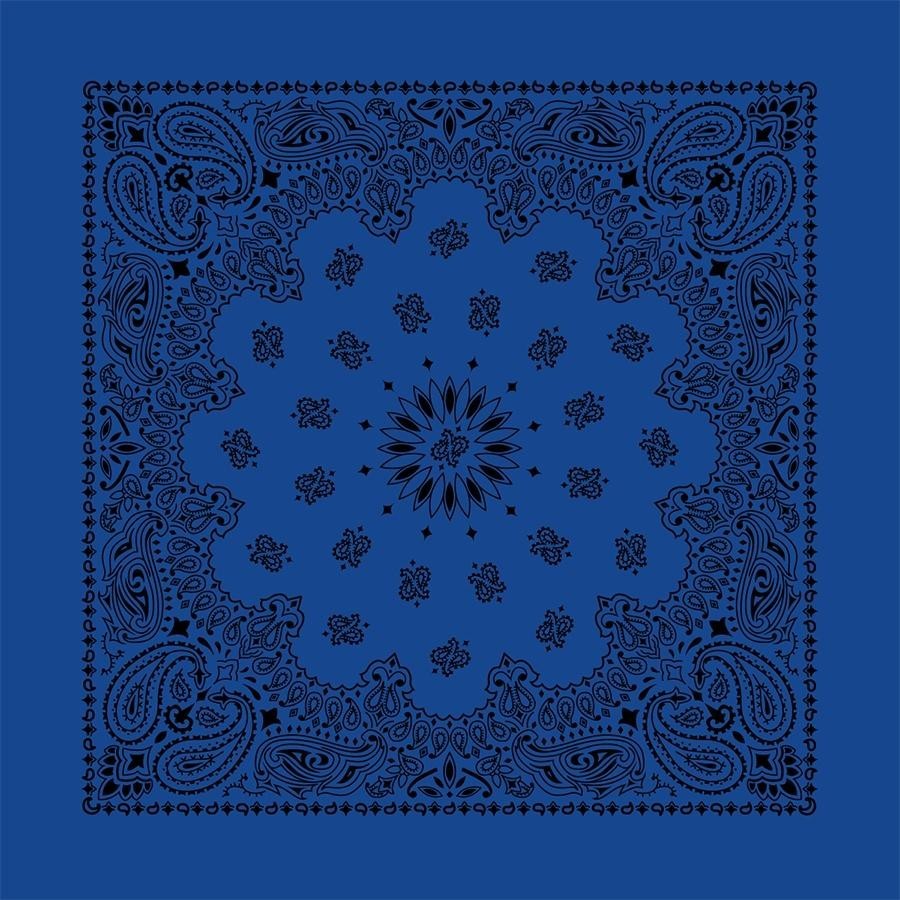 The Bandana Co USA-Made Bandanas 56x56cm 100% Cotton - Traditional Paisley 22x22 inches