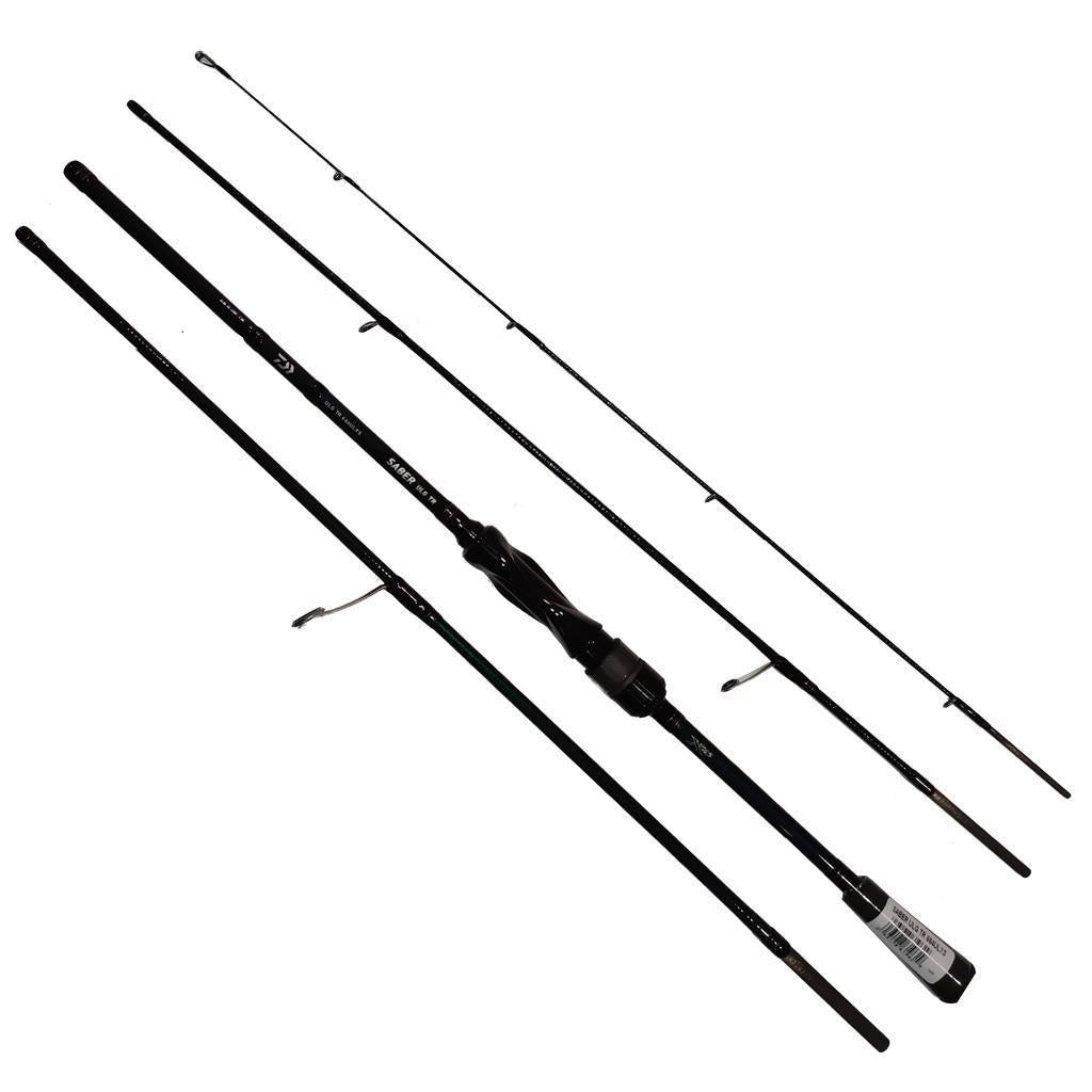Daiwa Saber ULG Ultralight Travel Spinning Rods 4-piece