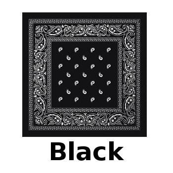 Bandana Paisley Design - in SG CHEAPEST - Scarve - Neck - Polyester - 54x54cm