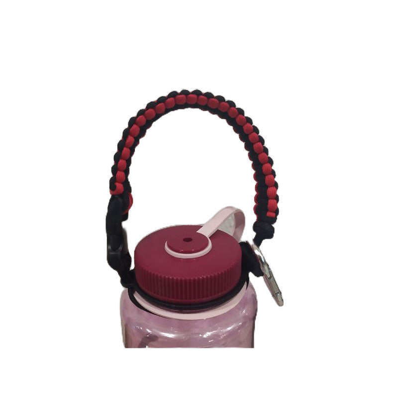 Paracord Bottle Handle Carry / Shoulder Strap - Fits ALL BOTTLES - Nalgene, Camelbak, Mineral Water, Hydroflask, Tumbler