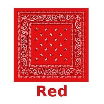 Bandana Paisley Design - in SG CHEAPEST - Scarve - Neck - Polyester - 54x54cm