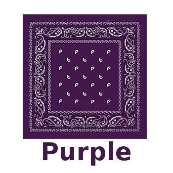 Bandana Paisley Design - in SG CHEAPEST - Scarve - Neck - Polyester - 54x54cm