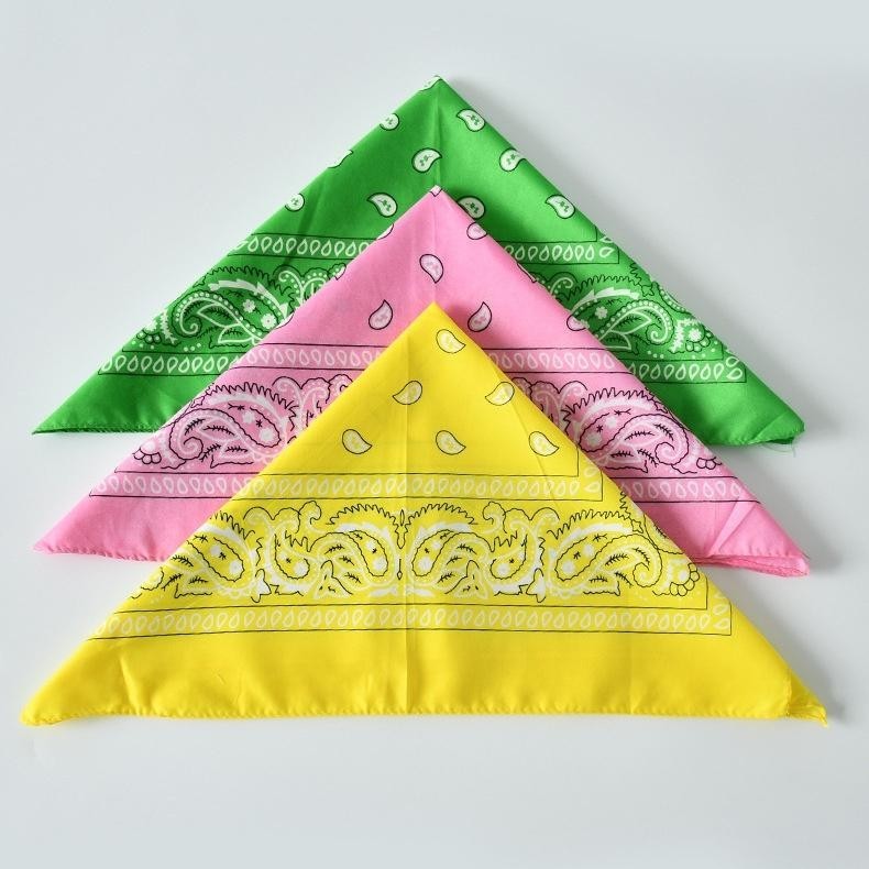 Bandana Paisley Design - in SG CHEAPEST - Scarve - Neck - Polyester - 54x54cm