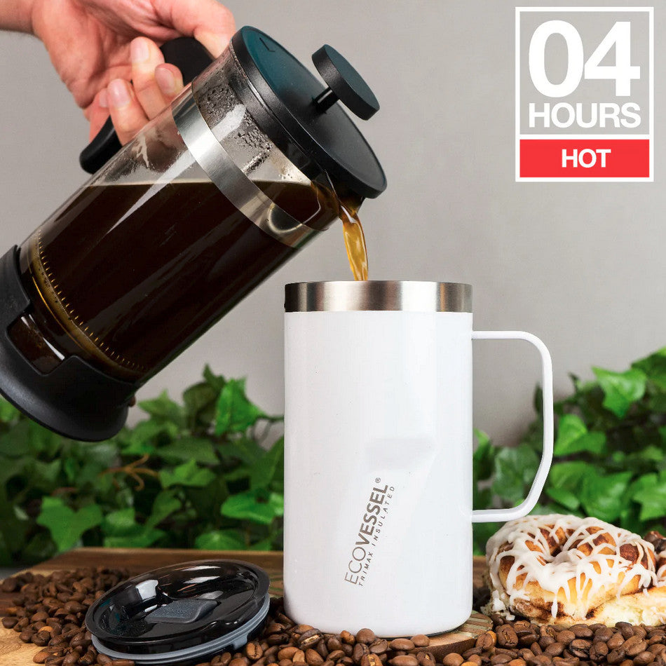 Ecovessel Transit Insulated Mug 473ml / 16oz - Good for Hot and Cold Beverages