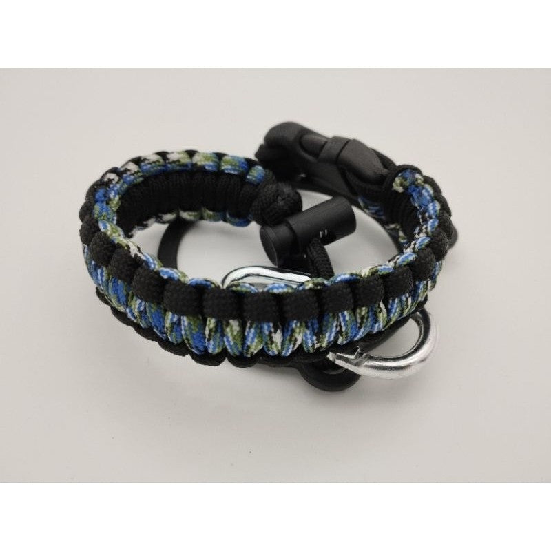 Paracord Bottle Handle Carry / Shoulder Strap - Fits ALL BOTTLES - Nalgene, Camelbak, Mineral Water, Hydroflask, Tumbler