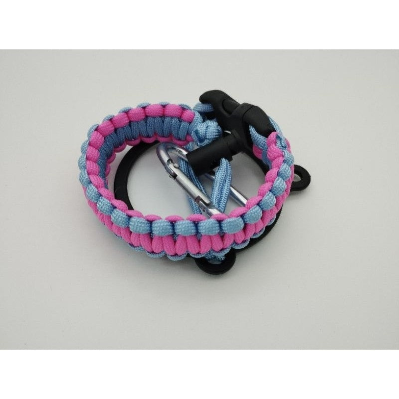 Paracord Bottle Handle Carry / Shoulder Strap - Fits ALL BOTTLES - Nalgene, Camelbak, Mineral Water, Hydroflask, Tumbler