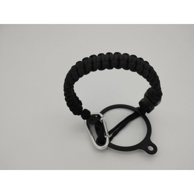 Paracord Bottle Handle Carry / Shoulder Strap - Fits ALL BOTTLES - Nalgene, Camelbak, Mineral Water, Hydroflask, Tumbler