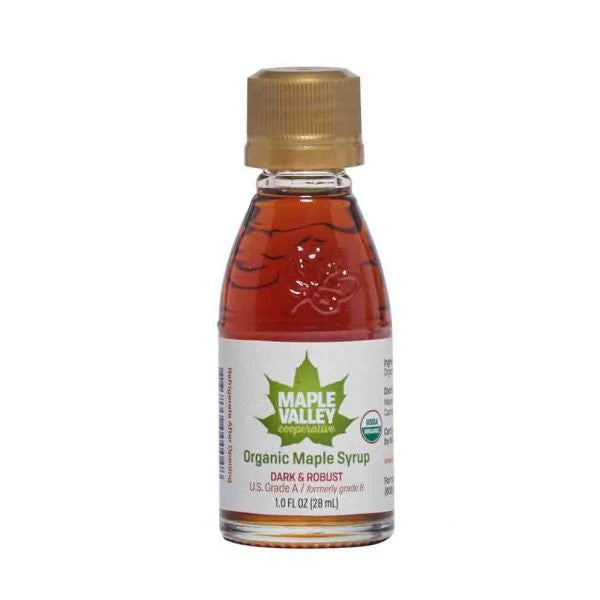 Maple Valley Organic Maple Syrup - Grade A - Amber & Dark - Made in USA - 354ml