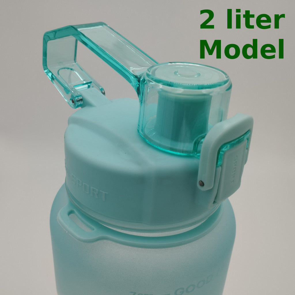 SG Cheapest 1L & 2L Water Bottle with Straw - School, Sports, Daily Use - BPA Free Waterbottle