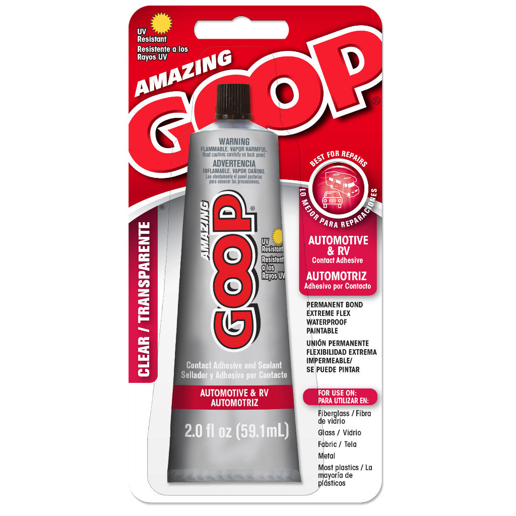 Amazing Goop Automotive Adhesive 109ml / Auto & RV Glue 59ml / Trim Repair 29ml