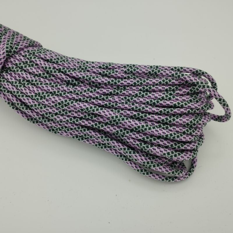 550 Paracord 100ft Patterns - Pink & Purple - 4mm - 7 strand - China Cord - SG Stock - String