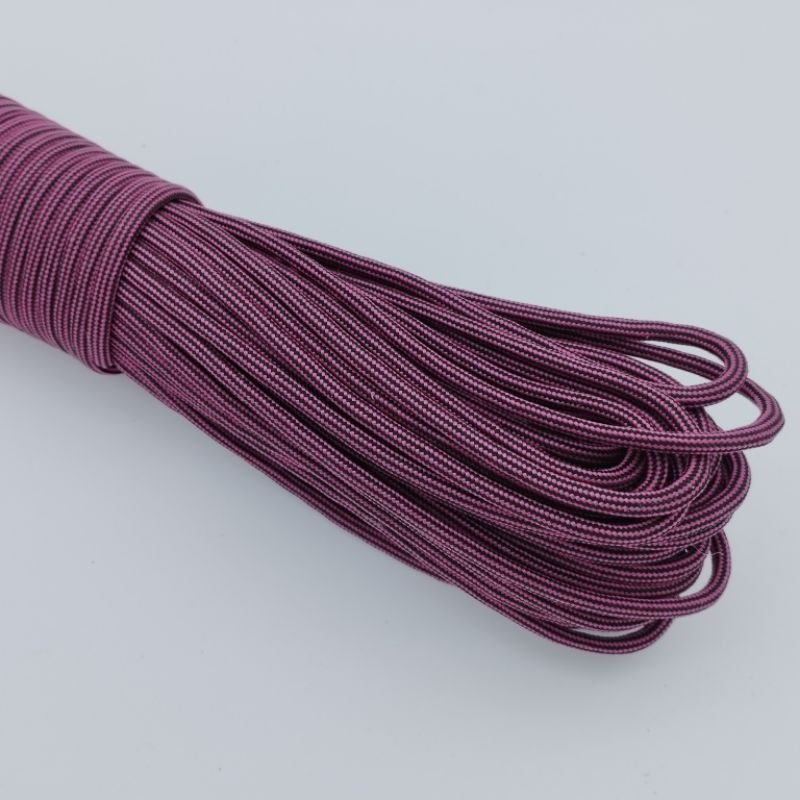550 Paracord 100ft Patterns - Red & Orange - 4mm - 7 strand - China Cord - SG Stock - String
