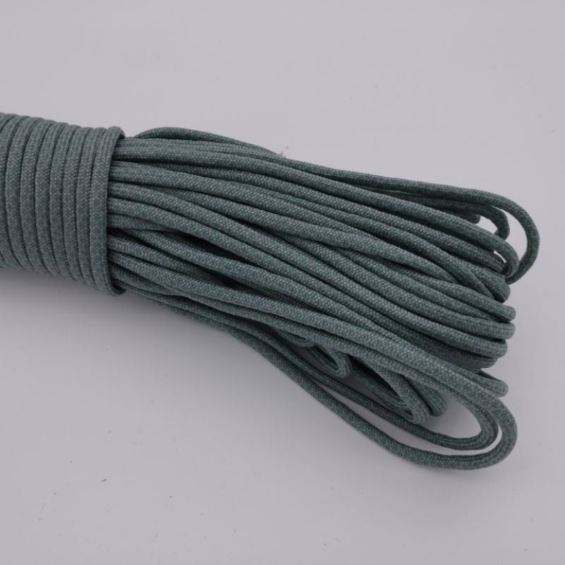 550 Paracord 100ft (30m) Yellow and Green Patterns - 4mm - 7 strand - SG Stock