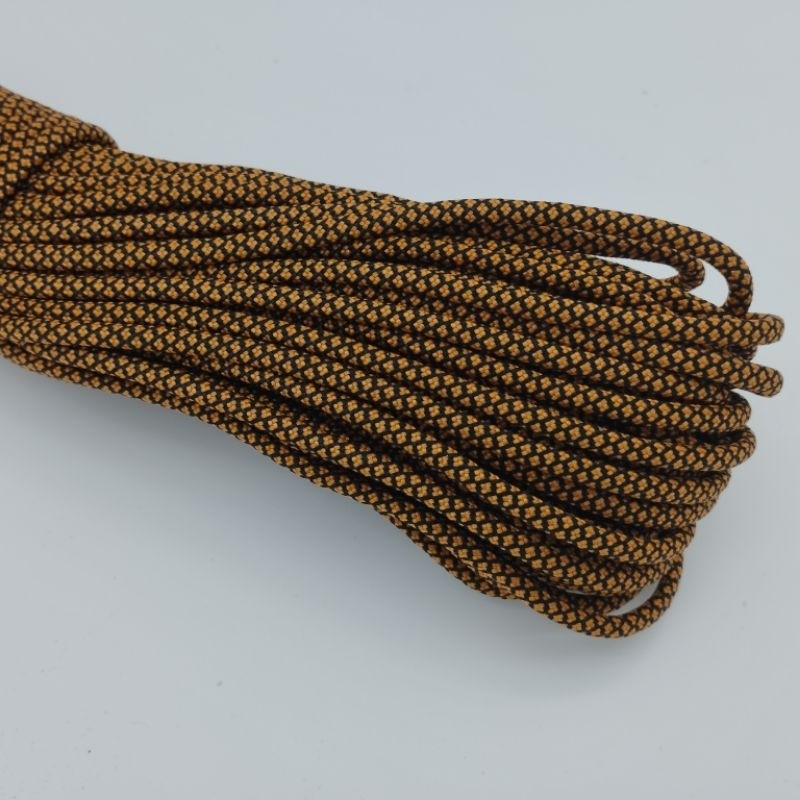 550 Paracord 100ft Patterns - Red & Orange - 4mm - 7 strand - China Cord - SG Stock - String