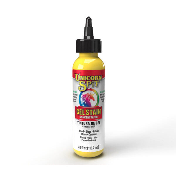 Unicorn SPiT - Concentrate Gel Stain for ALL Materials - Non-Toxic Paint & Glaze Concentrate - Made in USA - 118ml