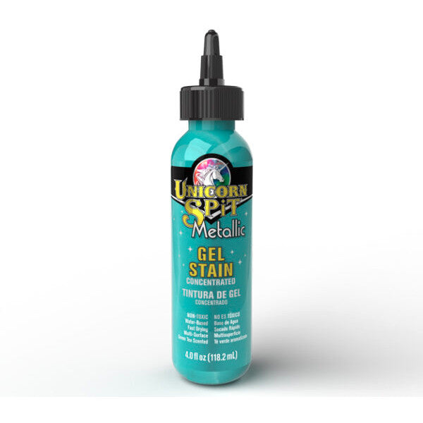 Unicorn SPiT - Concentrate Gel Stain for ALL Materials - Non-Toxic Paint & Glaze Concentrate - Made in USA - 118ml