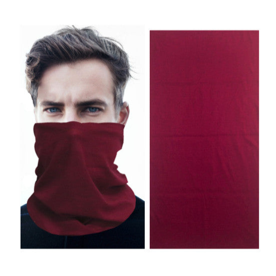 SG Cheapest Seller Multi-functional Head Buff / Bandana Polyester - Solid Colour