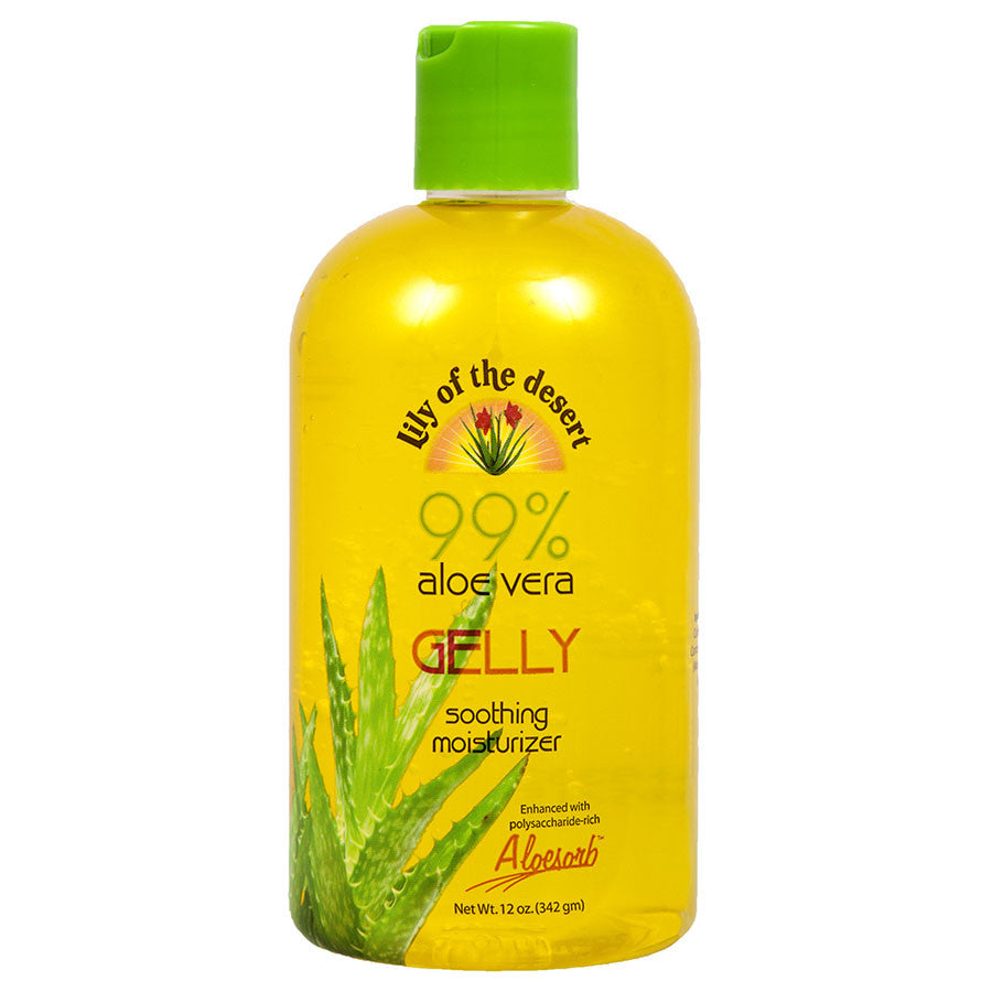 Lily of the Desert Aloe Vera Gelly - 99% Aloe Gelly Hydrates at least 3 epidermal layers- Made in USA