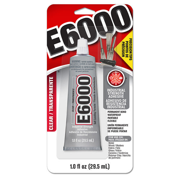 E6000 Industrial Strength Adhesive - Glue anything
