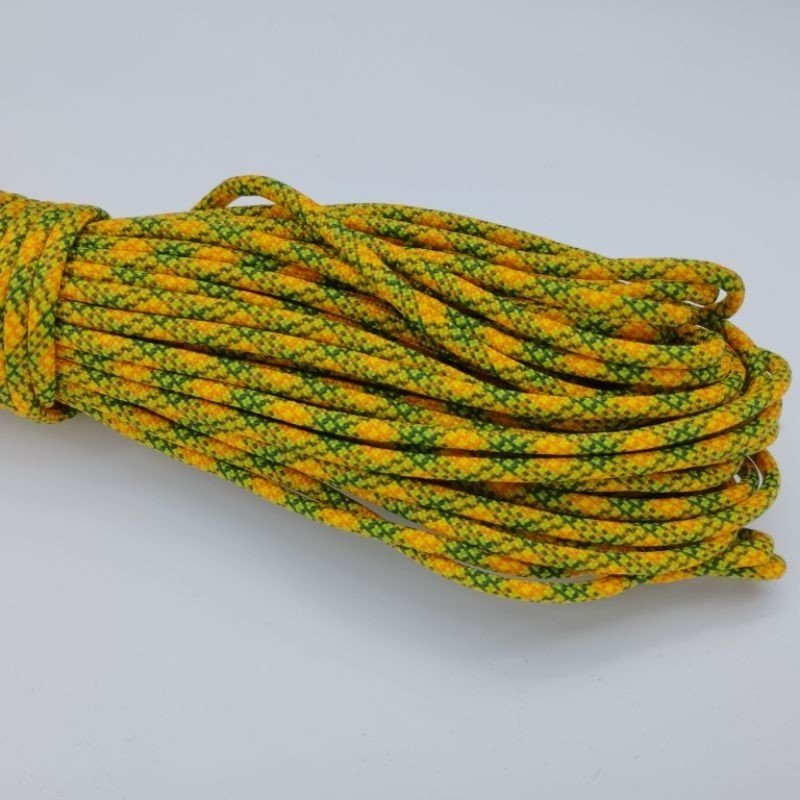 550 Paracord 100ft Patterns - Red & Orange - 4mm - 7 strand - China Cord - SG Stock - String