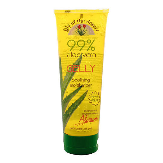 Lily of the Desert Aloe Vera Gelly - 99% Aloe Gelly Hydrates at least 3 epidermal layers- Made in USA