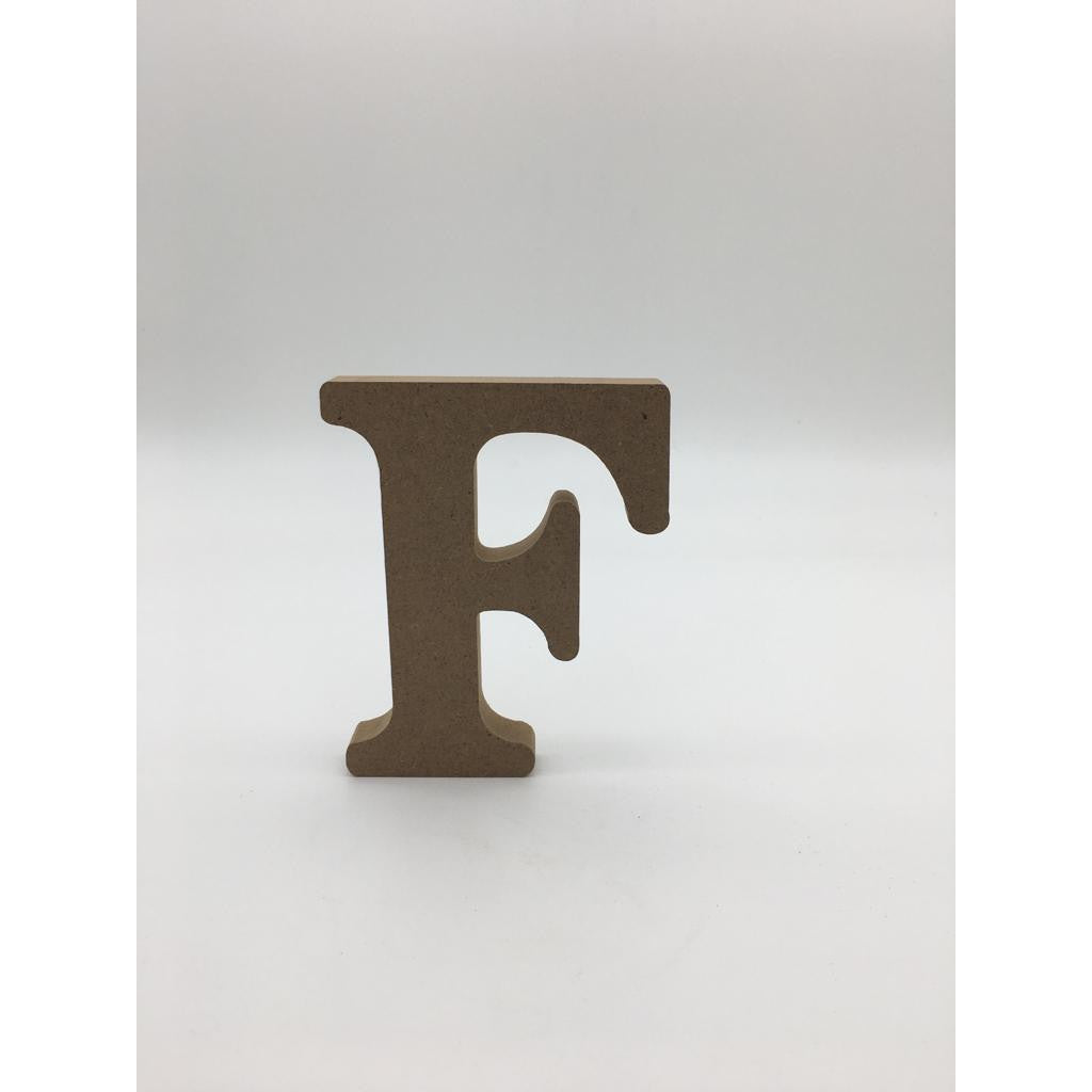 Free Standing Letters 10cm SG-Seller - MDF Light Wood Colour - Alphabets, Numbers, Star and Heart Shapes for Signage DIY