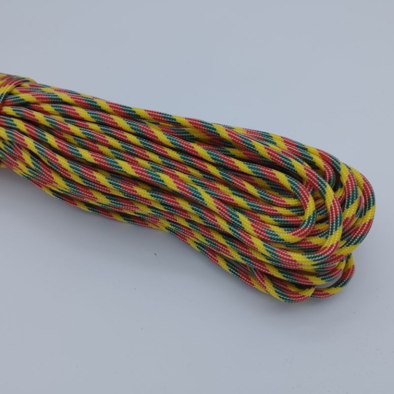 550 Paracord 100ft Patterns - Blues, Grays & Multi-Colour (Rainbows) - 4mm - 7 strand - China Cord - SG Stock