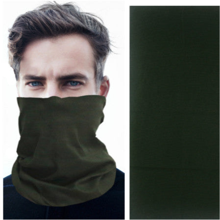 SG Cheapest Seller Multi-functional Head Buff / Bandana Polyester - Solid Colour