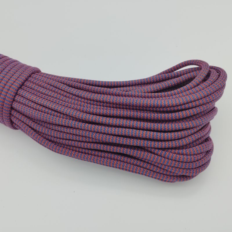 550 Paracord 100ft Patterns - Red & Orange - 4mm - 7 strand - China Cord - SG Stock - String