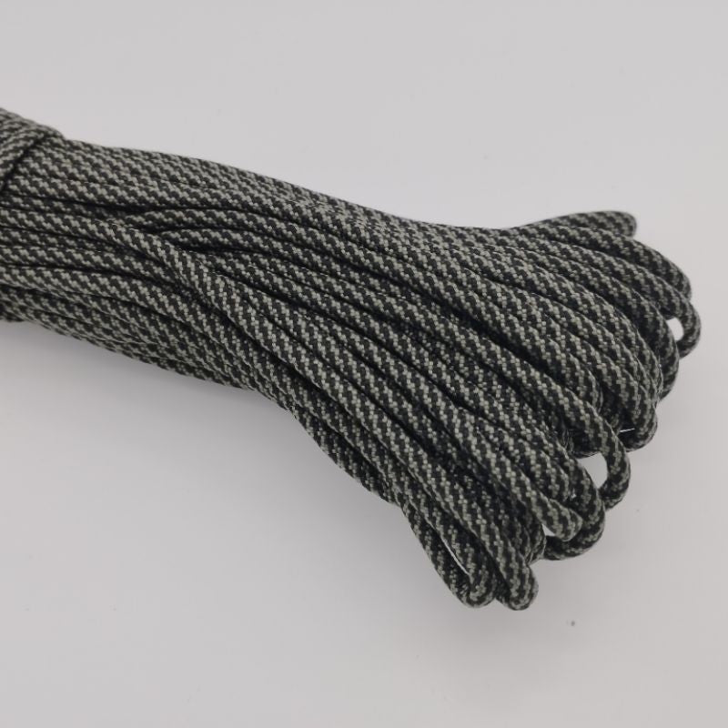 550 Paracord 100ft Patterns - Blues, Grays & Multi-Colour (Rainbows) - 4mm - 7 strand - China Cord - SG Stock