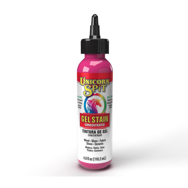 Unicorn SPiT - Concentrate Gel Stain for ALL Materials - Non-Toxic Paint & Glaze Concentrate - Made in USA - 118ml