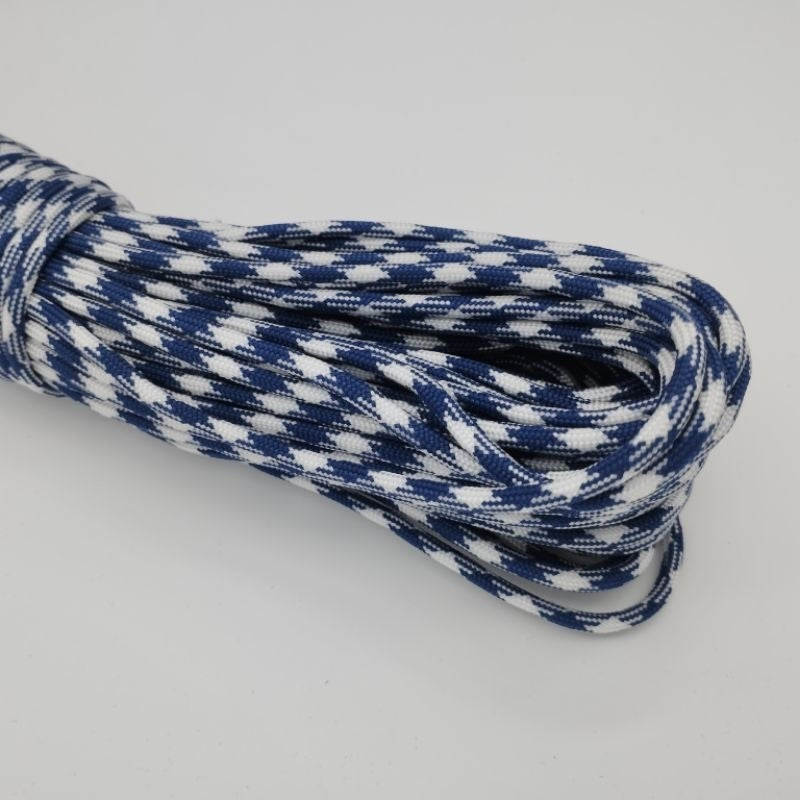 550 Paracord 100ft Patterns - Blues, Grays & Multi-Colour (Rainbows) - 4mm - 7 strand - China Cord - SG Stock