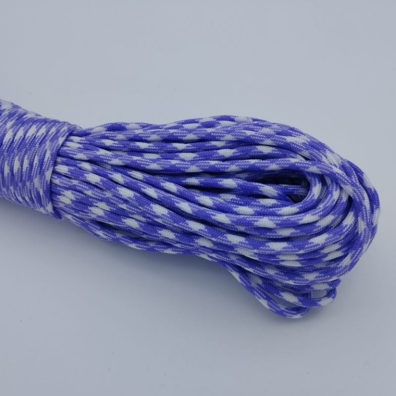 550 Paracord 100ft Patterns - Pink & Purple - 4mm - 7 strand - China Cord - SG Stock - String
