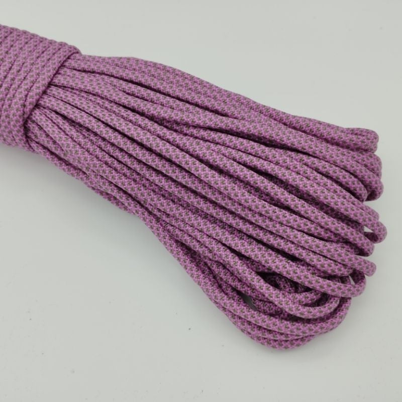 550 Paracord 100ft Patterns - Pink & Purple - 4mm - 7 strand - China Cord - SG Stock - String